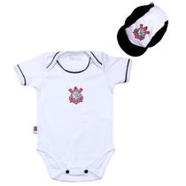 Body Corinthians com Boné Oficial Body Corinthians com Boné Oficial