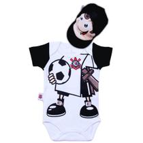 Body Corinthians Mascote com Boné Oficial Body Corinthians Mascote com Boné Oficial