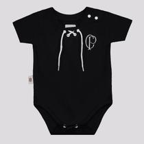 Body Corinthians Vintage Infantil Preto Body Corinthians Vintage Infantil Preto