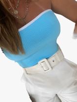 Body Corset sem alça Corselete Feminino Canelado Ribana Premium Body Corset sem alça Corselete Feminino Canelado Ribana Premium