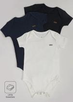 Body Cotton Essencial Manga Curta - Preto - Bugbee