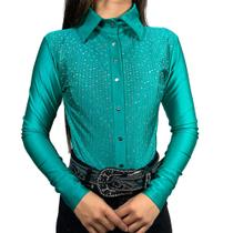 Body Country Feminino Manga Longa Pedraria Roz Body Country Feminino Manga Longa Pedraria Roz