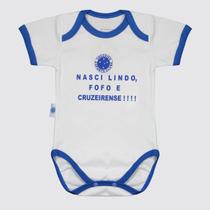Body Cruzeiro Nasci Lindo Infantil Branco Body Cruzeiro Nasci Lindo Infantil Branco