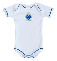 Body Cruzeiro Oficial Branco - Torcida Baby