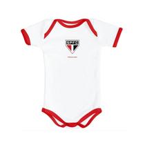 Body Curto Bebê São Paulo Torcida Baby Oficial Confortável