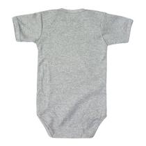 Body curto mescla estampa hello panda para bebê Body curto mescla estampa hello panda para bebê