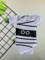 Body Curto para Bebê Múmia