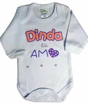 Body Da Madrinha Manga Longa Petutinha Dinda