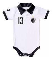 Body De Bebê Atlético Mineiro Camisa Polo Torcida Baby