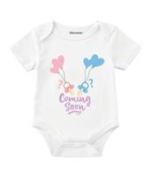 Body de bebê Glimnerize Anúncio de Gravidez 0 a 3 Meses