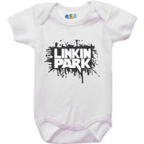 Body de Bebê manga curta ( Banda de Rock Linkin Park)