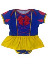 Body de Bebê Manga Curta Temático Mesversario Fantasia Body de Bebê Manga Curta Temático Mesversario Fantasia