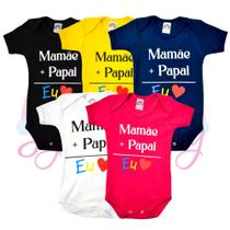Body de bebê peronagens, temáticos e mêsversário - 100% algodão