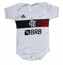 Body De Bebê Personalizado Temático Flamengo