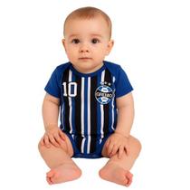 Body de Bebê Personalizado Temático Time Futebol Só body