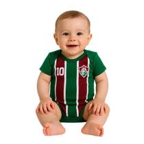 Body de Bebê Personalizado Temático Time Futebol Só body