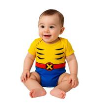 Body de Bebê Personalizado Temático Wolverine