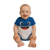 Body de Bebê Temático baby shark