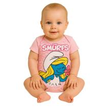 Body de Bebê Temático baby SMURF