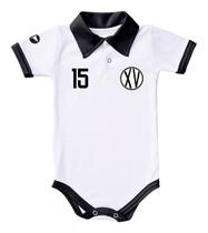 Body De Bebê XV de Piracicaba Camisa Polo Torcida Baby