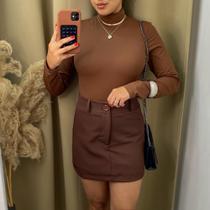 Body de Manga Longa Feminino Adulto