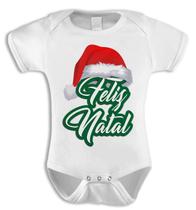 Body de natal bebe menina bodie meu primeiro natal menino