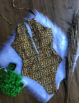 Body de onça detalhes aberto na frente Body de onça detalhes aberto na frente