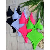 Body Decotado com Argola de Alças Abertura Nas Laterais