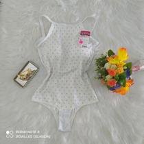 Body Demillus com bojo branco