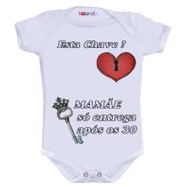 Body Divertido - Chave Com Mamãe Body Divertido - Chave Com Mamãe
