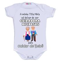 Body Divertido - Cuidadora de Bebês Body Divertido - Cuidadora de Bebês