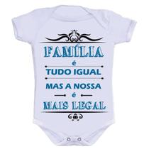 Body Divertido - Família Tudo Igual M Body Divertido - Família Tudo Igual M