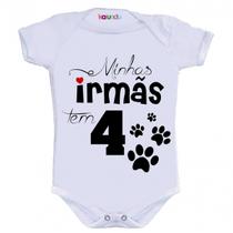 Body Divertido - Irmã Tem 4 Patas