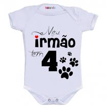 Body Divertido - Irmão Tem 4 Patas