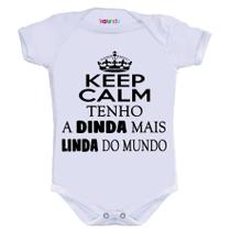 Body Divertido - Keep Calm Dinda Body Divertido - Keep Calm Dinda