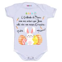 Body Divertido - Páscoa - Coelhinho Veio Avisar