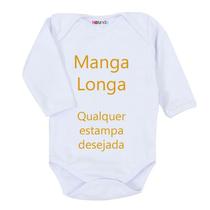 Body Divertido Personalizado - Manga Longa