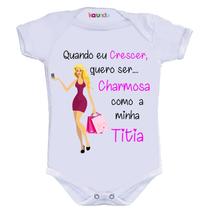 Body Divertido - Quando Eu Crescer Ser Charmosa Como Titia