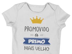 Body do Bebê Promovido a Primo Mais Velho Branca