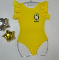 Body Do Brasil Infantil Seleção Brasileira Copa Do Mundo