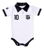 Body Do Ceara Bebe Recem Nascido Branco Ou Rosa Oficial - Branco - P (0-3 meses)