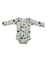 Body em Algodão Super Macio Suedine Estampado Masculino