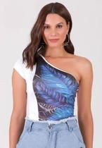 Body estampado P veste 36 Body estampado P veste 36