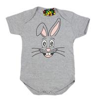 Body Fantasia Bebê Coelhinho da Páscoa Promoção Queima de Estoque - Best Bunny