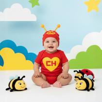 Body Fantasia Chapolin Bebe Colorado Infantil Boina Body Fantasia Chapolin Bebe Colorado Infantil Boina