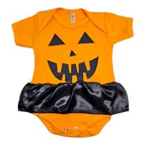 Body Fantasia Menina Bebe Abóbora Mesversario Halloween Carnaval Festa Tematica Body Fantasia Menina Bebe Abóbora Mesversario Halloween Carnaval Festa Tematica