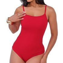 Body Feminino Básico Canelado Tecido Anarruga Body Feminino Básico Canelado Tecido Anarruga