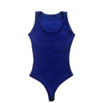 Body Feminino Canelado Blusinha Alça Anarruga Forro Bory