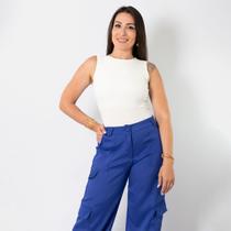 Body Feminino Canelado Regata Basico Social Moda Casual