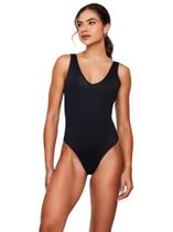 Body Feminino Casual Cor Sólida